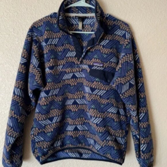 Patagonia Men's Lightweight Synchilla Snap-T Fleece Pullover Size Small - Picture 1 of 7